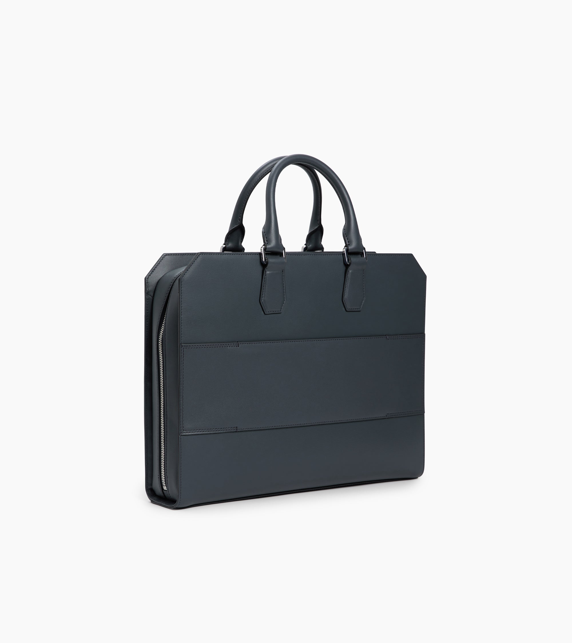 Portadocumentos Anatole de 15" en piel con corcho y piel lisa