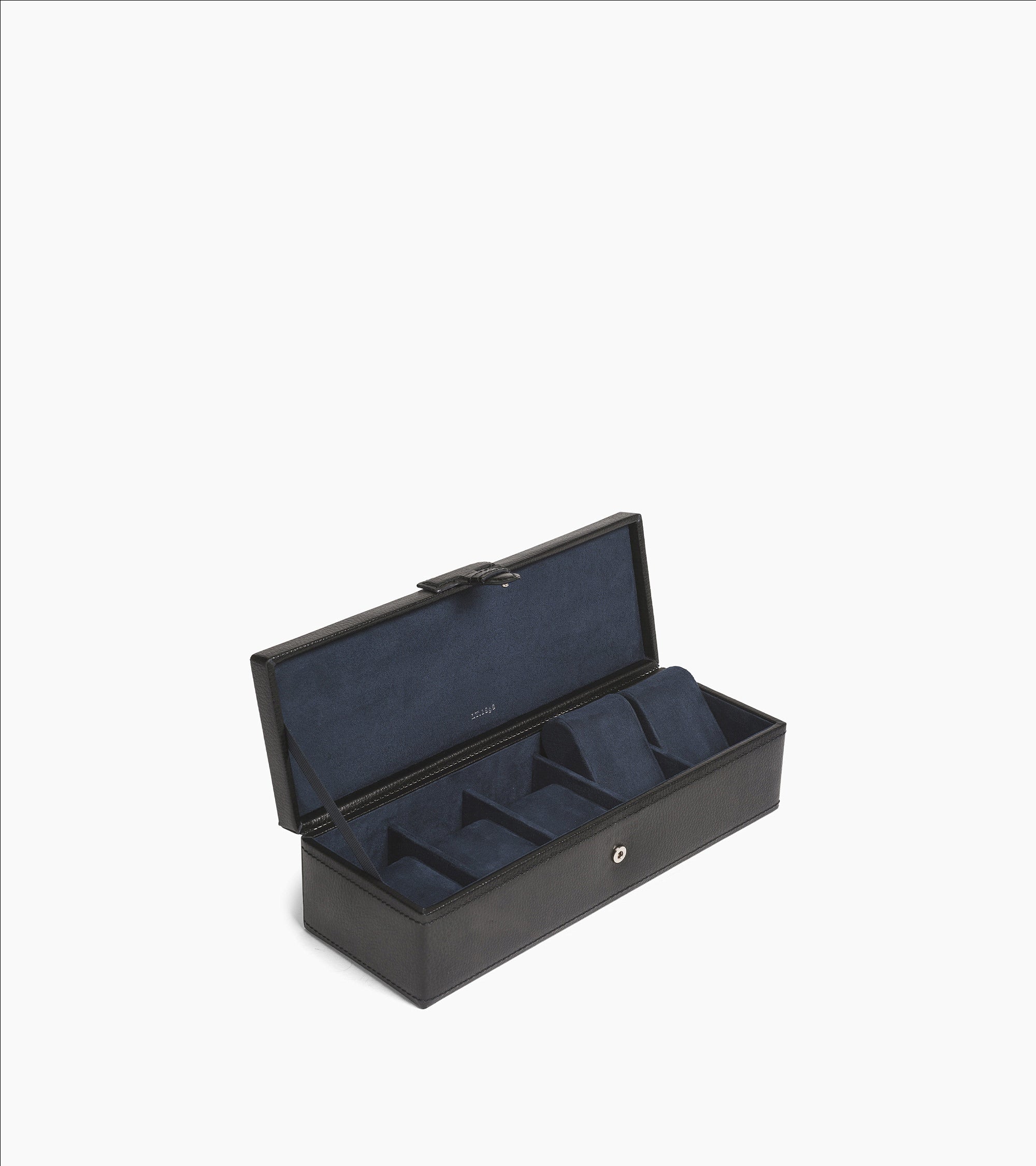 Schatulle aus Leder für 5 Uhren