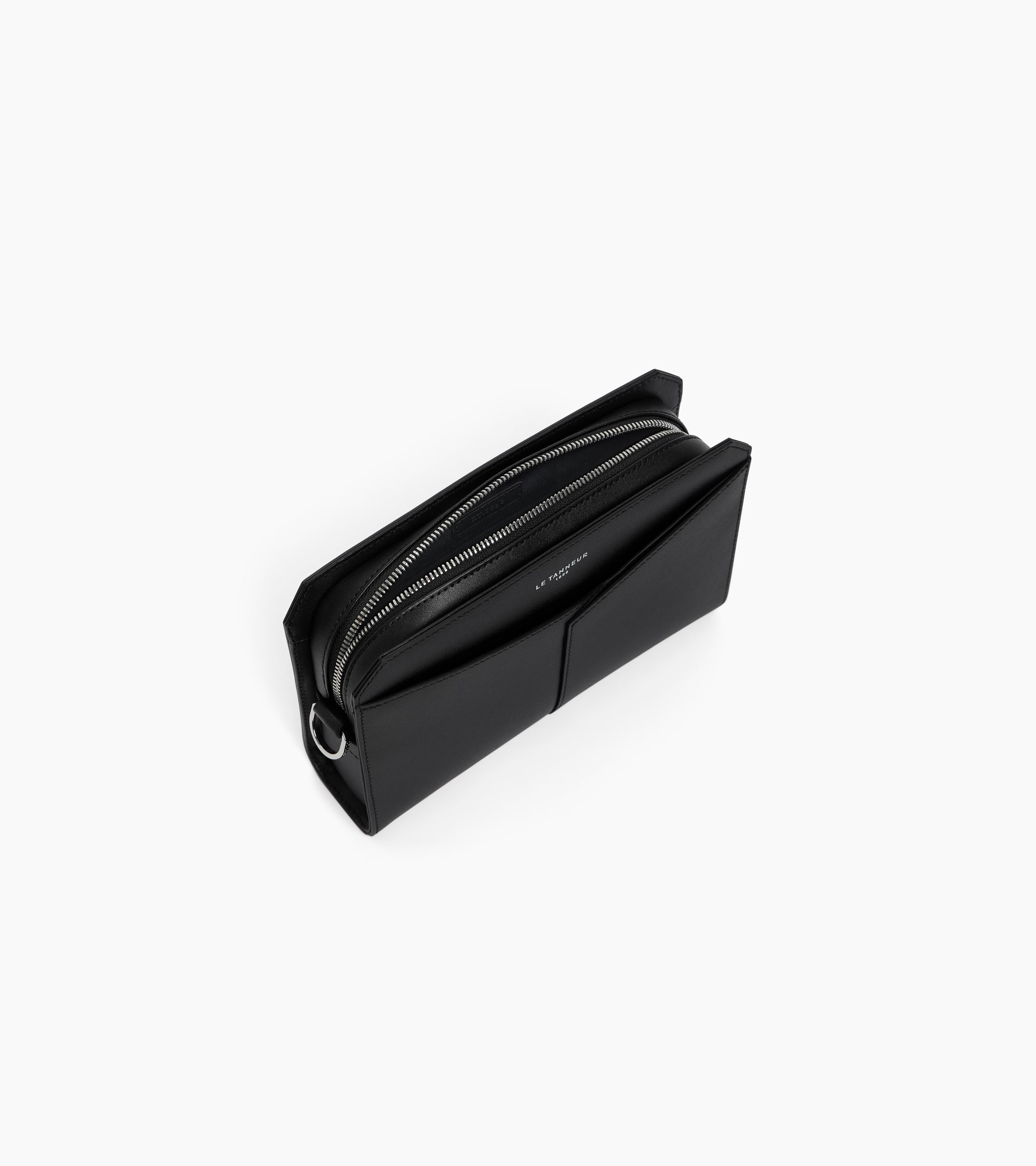 Pochette avec dragonne Anatole en cuir liégé et cuir lisse