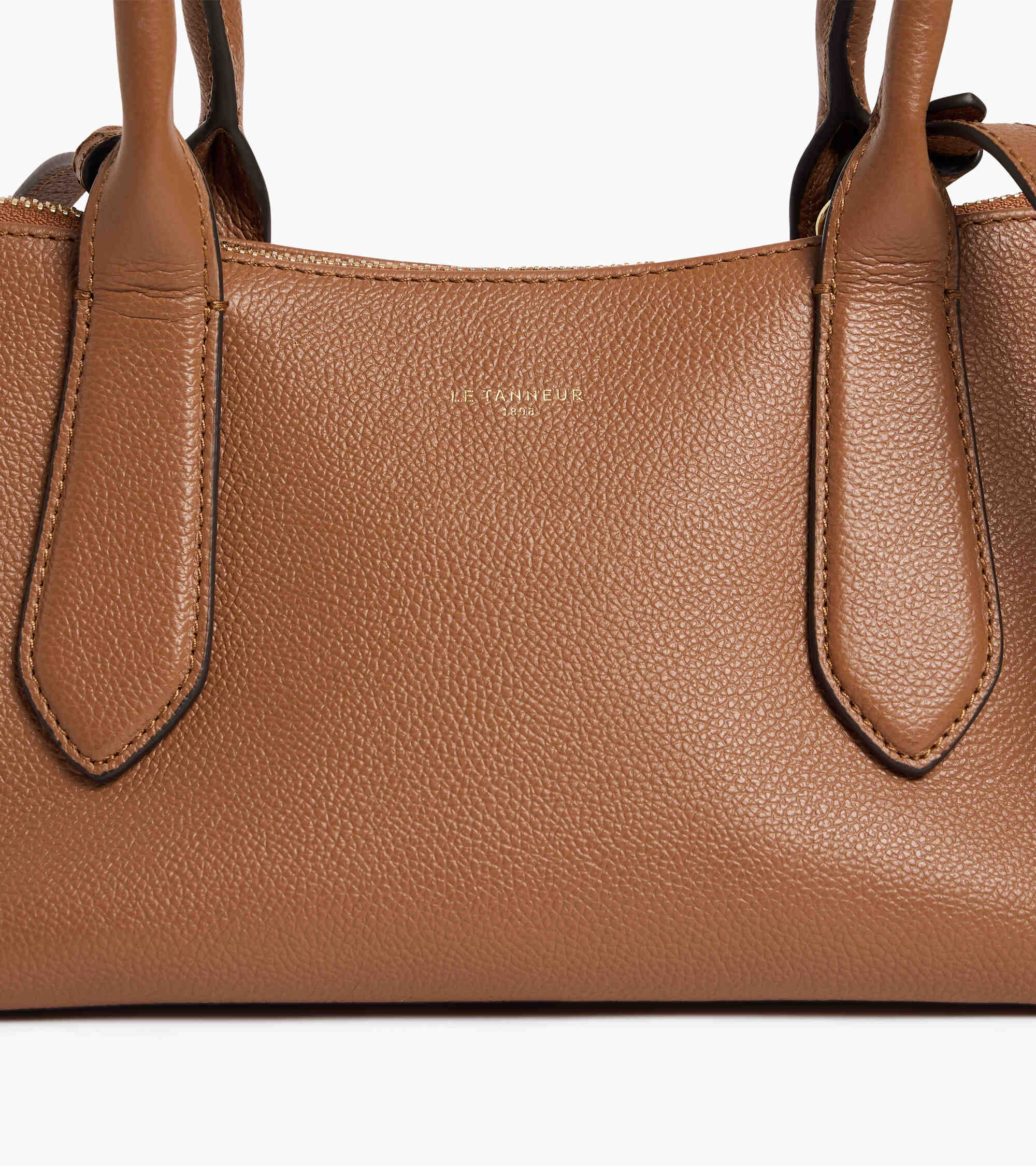 Sac bowling Apolline en cuir grainé