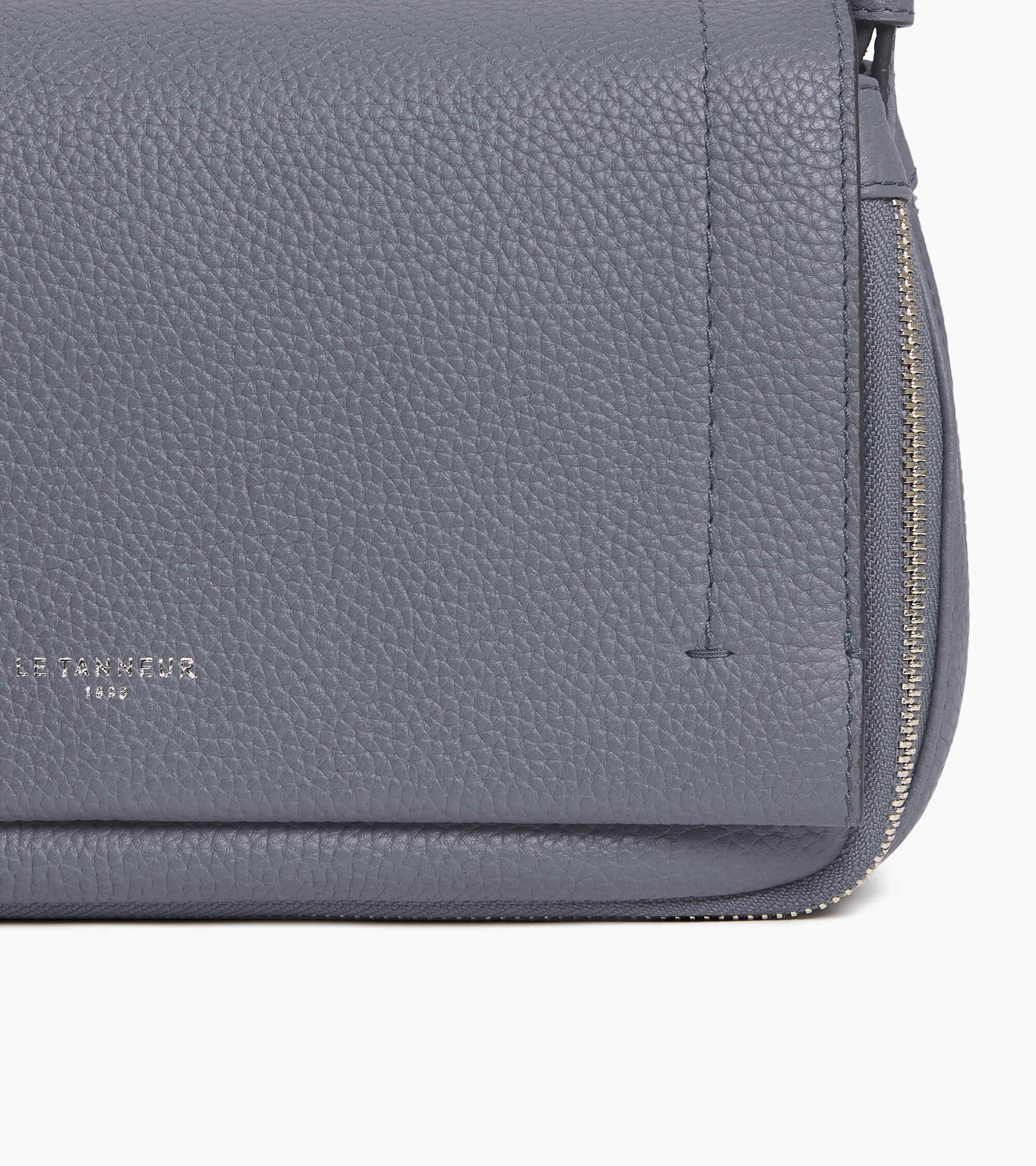 Aurore small shoulder bag in grained leather