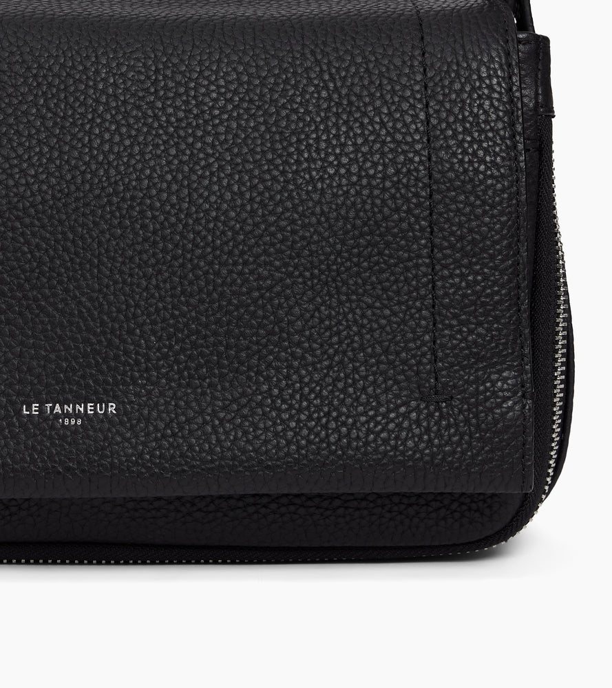 Aurore small shoulder bag in grained leather