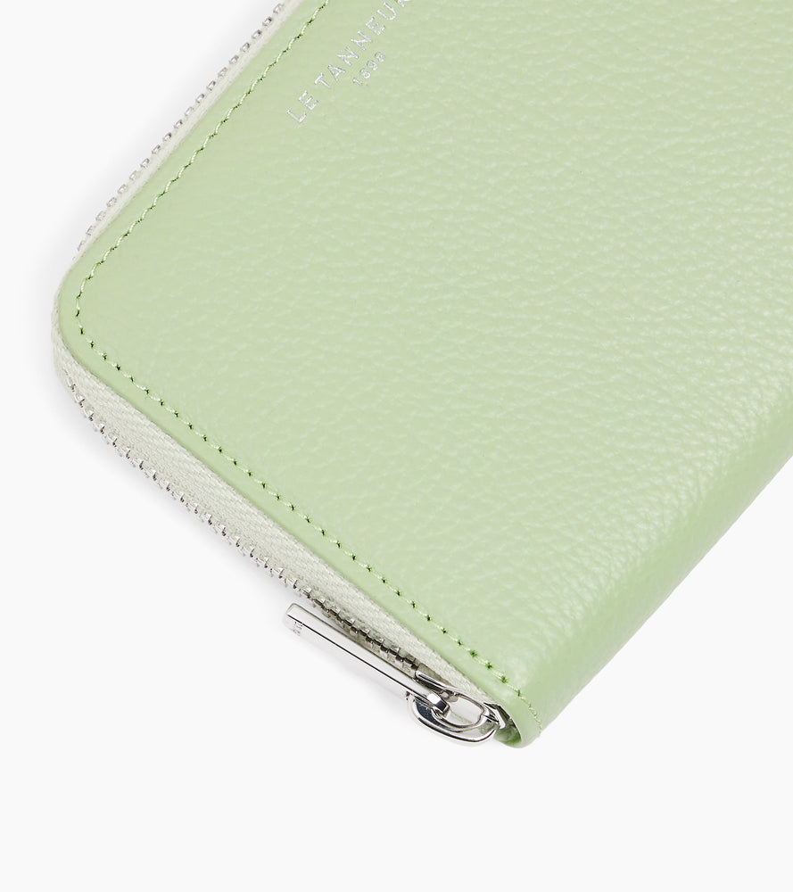 Porte monnaie Emilie en cuir grainé