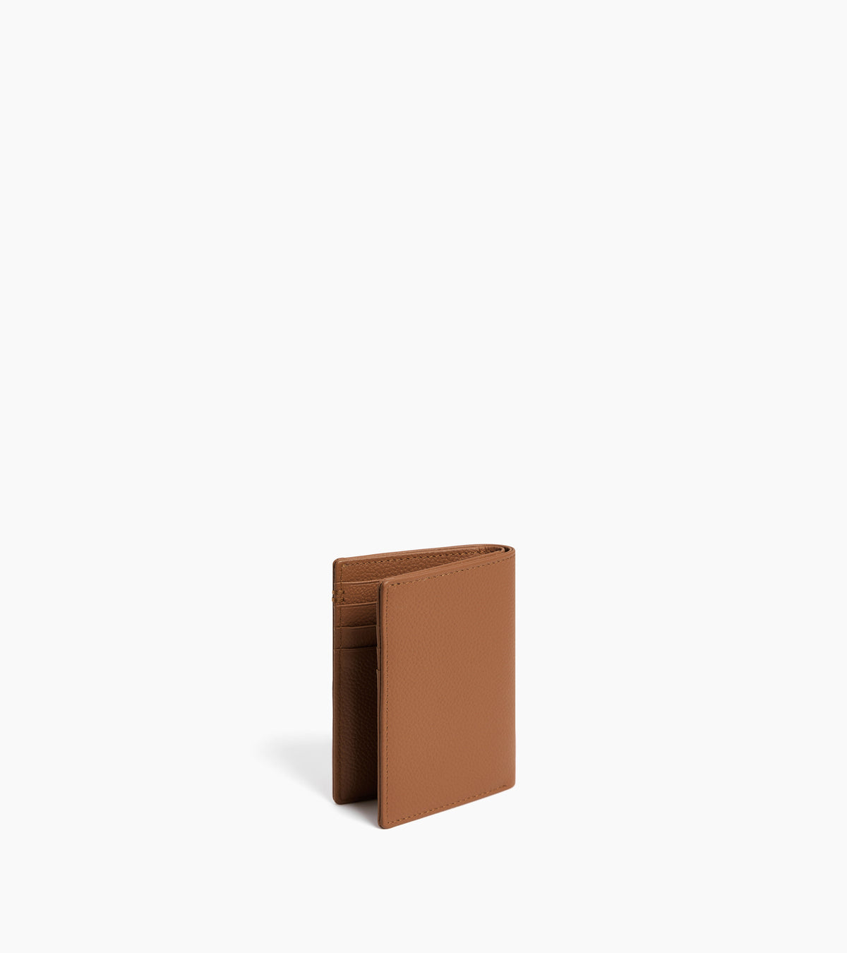 Petit porte cartes Lucien en cuir grainé