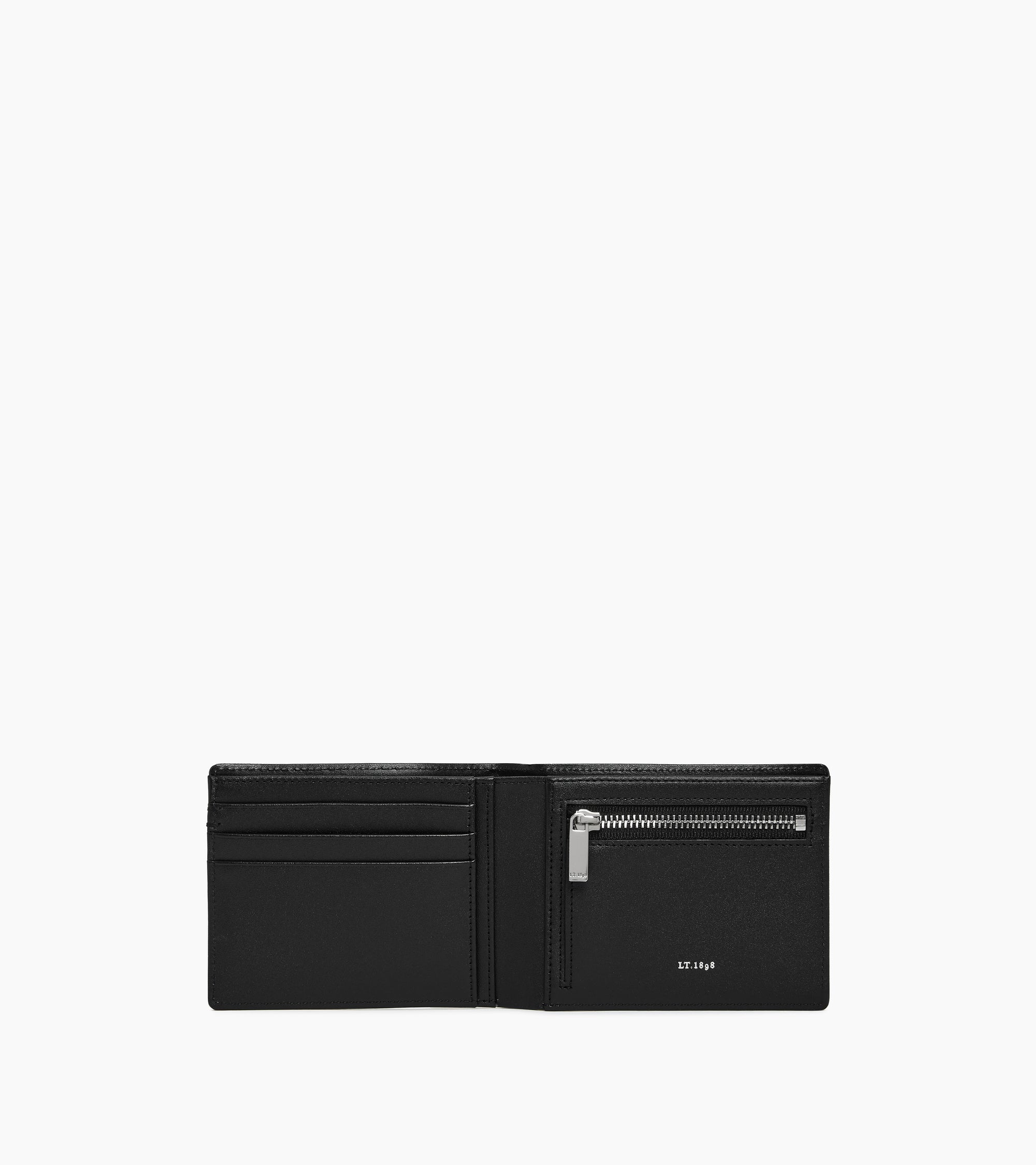 Lucien T シグネチャーレザー ファスナー付き 横型 財布