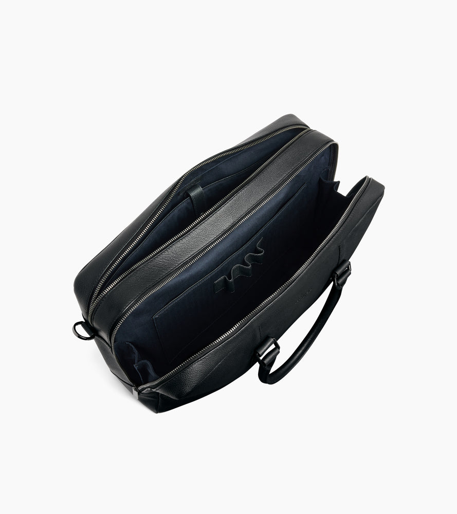 Porte documents 17" Marceau en cuir grainé grand modèle