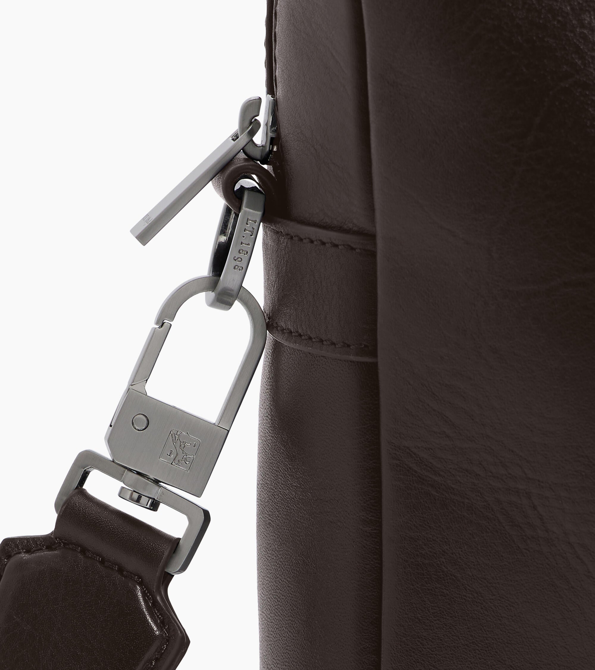 Porte documents 15" Marceau en cuir huilé moyen modèle