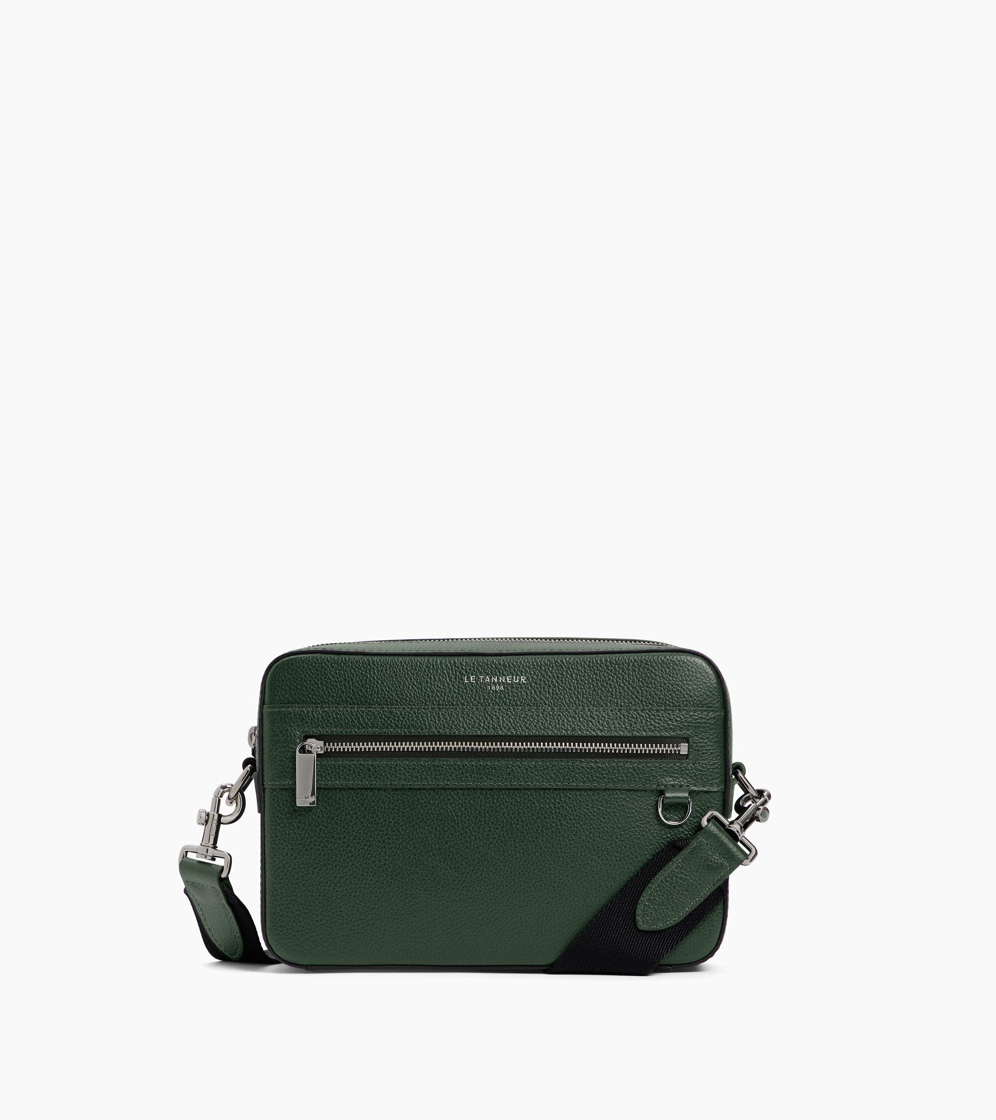 Emile small shoulder bag in grained leather