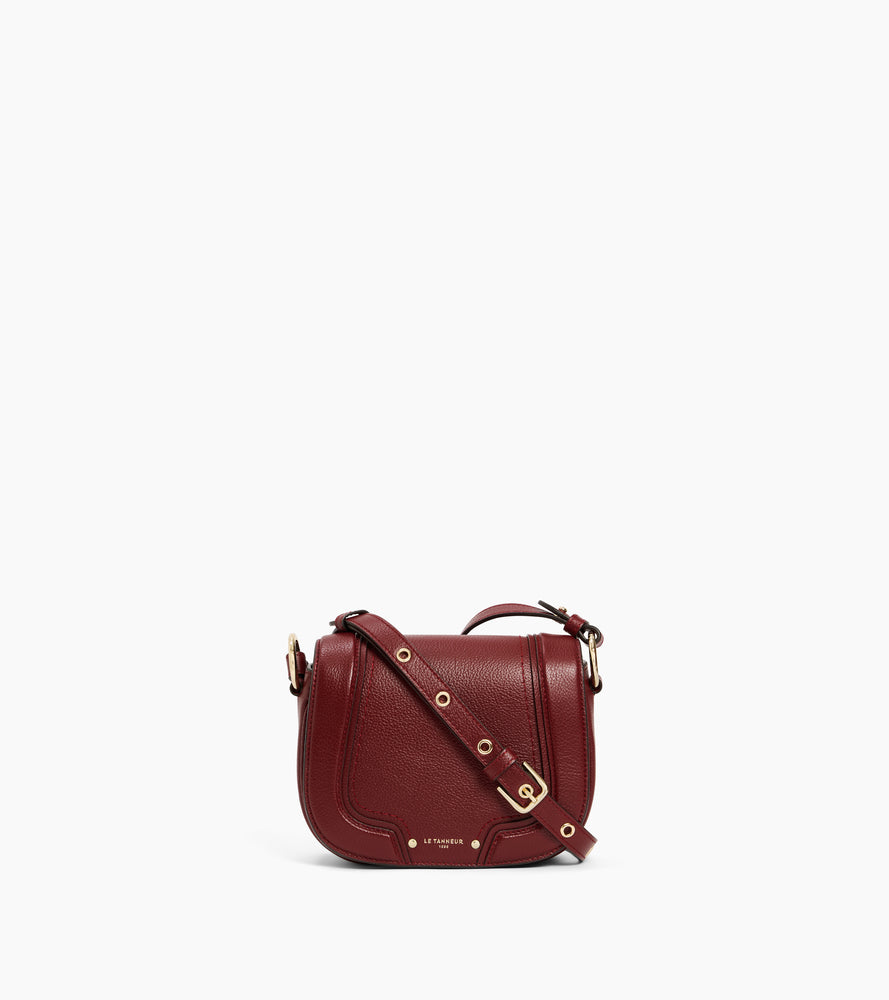 Petit sac bandoulière Ella en cuir grainé