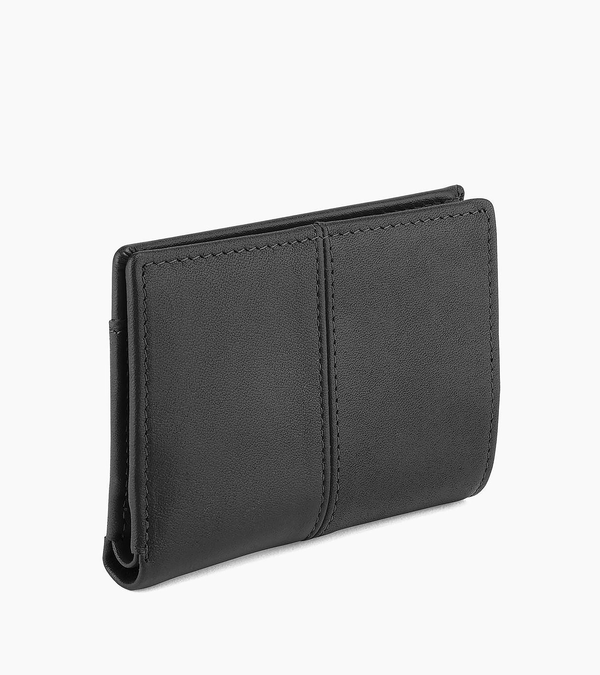 Porte cartes Charlotte en cuir lisse