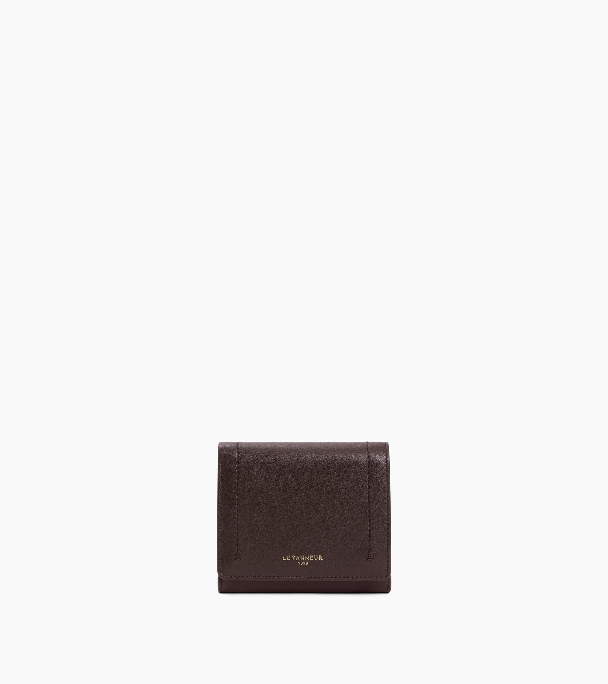 Louison スムースレザー スモール フラップ付き 財布