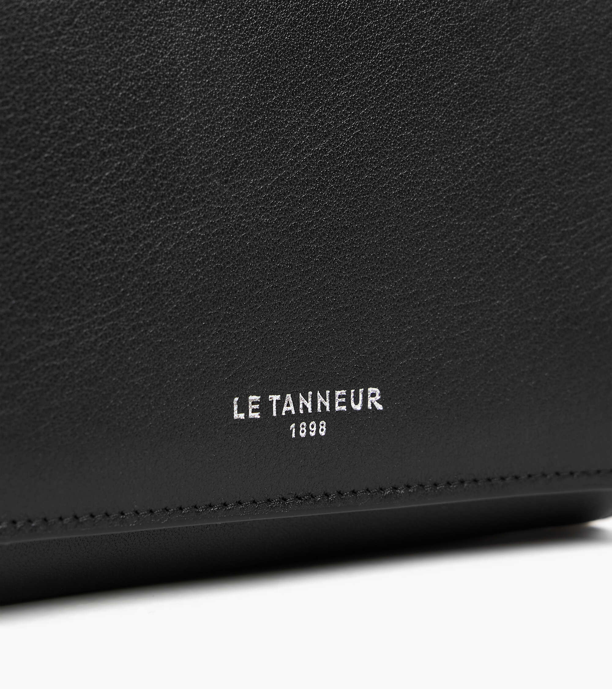 Mittelgroße Brieftasche mit Klappe Louison aus Glattleder